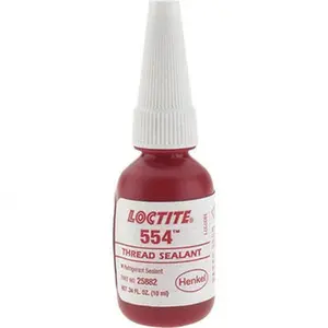 Loctite Red Thread Sealant, Series 554 231643, 10 mL, for sealing threads, Pipe Sealing