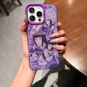 Hinata Hyuga Phone Case is a aruto Fan’s Dream! This Collage Aesthetic Hits Differentl For iPhone 17/17 Air/17 Pro Max/16/15/14/13
