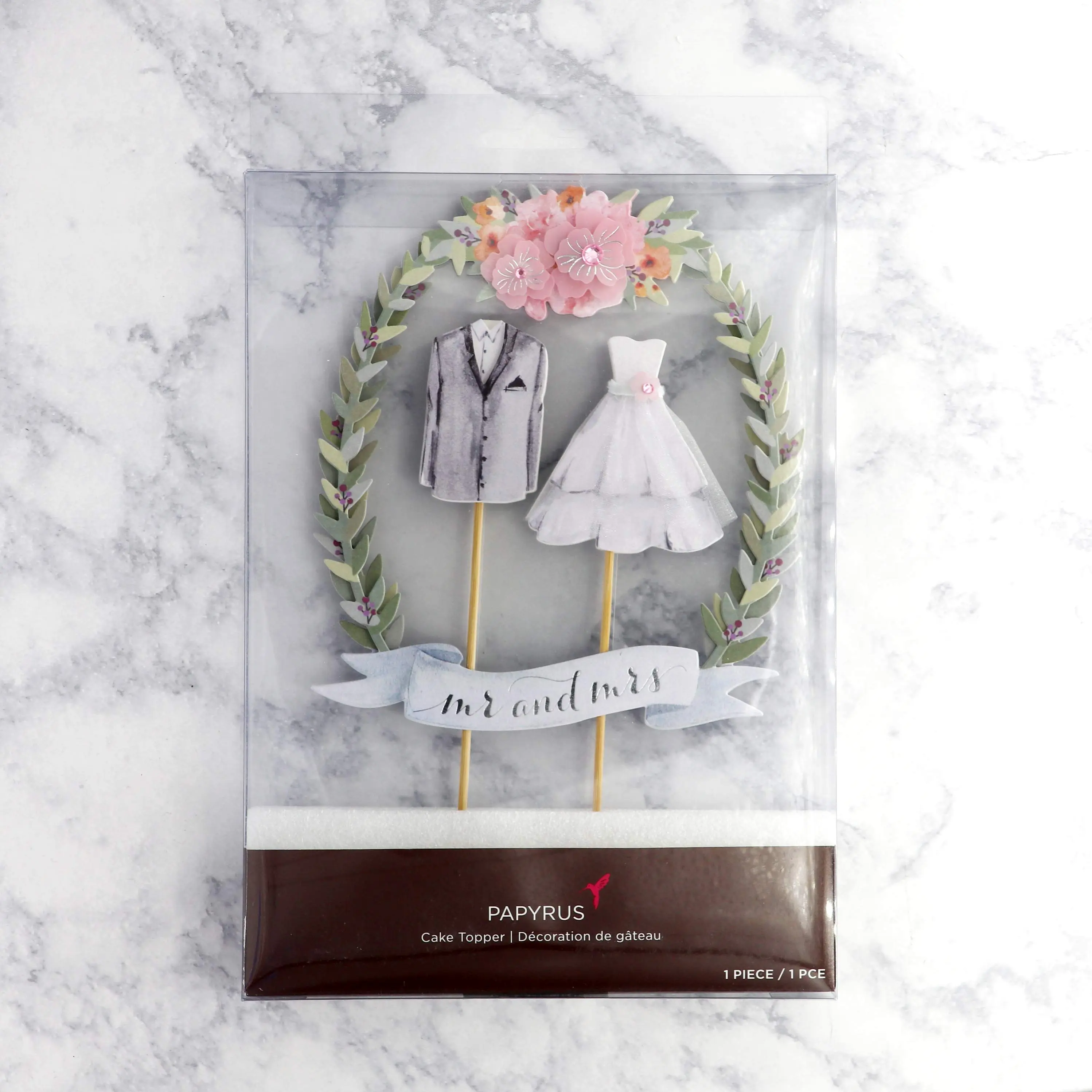 "Happily Ever After" Wedding Cake Topper