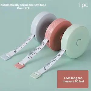 1 Piece Human Body Measurement Tape Measure, Extendable Portable Spring Design, 150cm Length, Ideal for Waist, Chest, Hip Measurements, Home Use