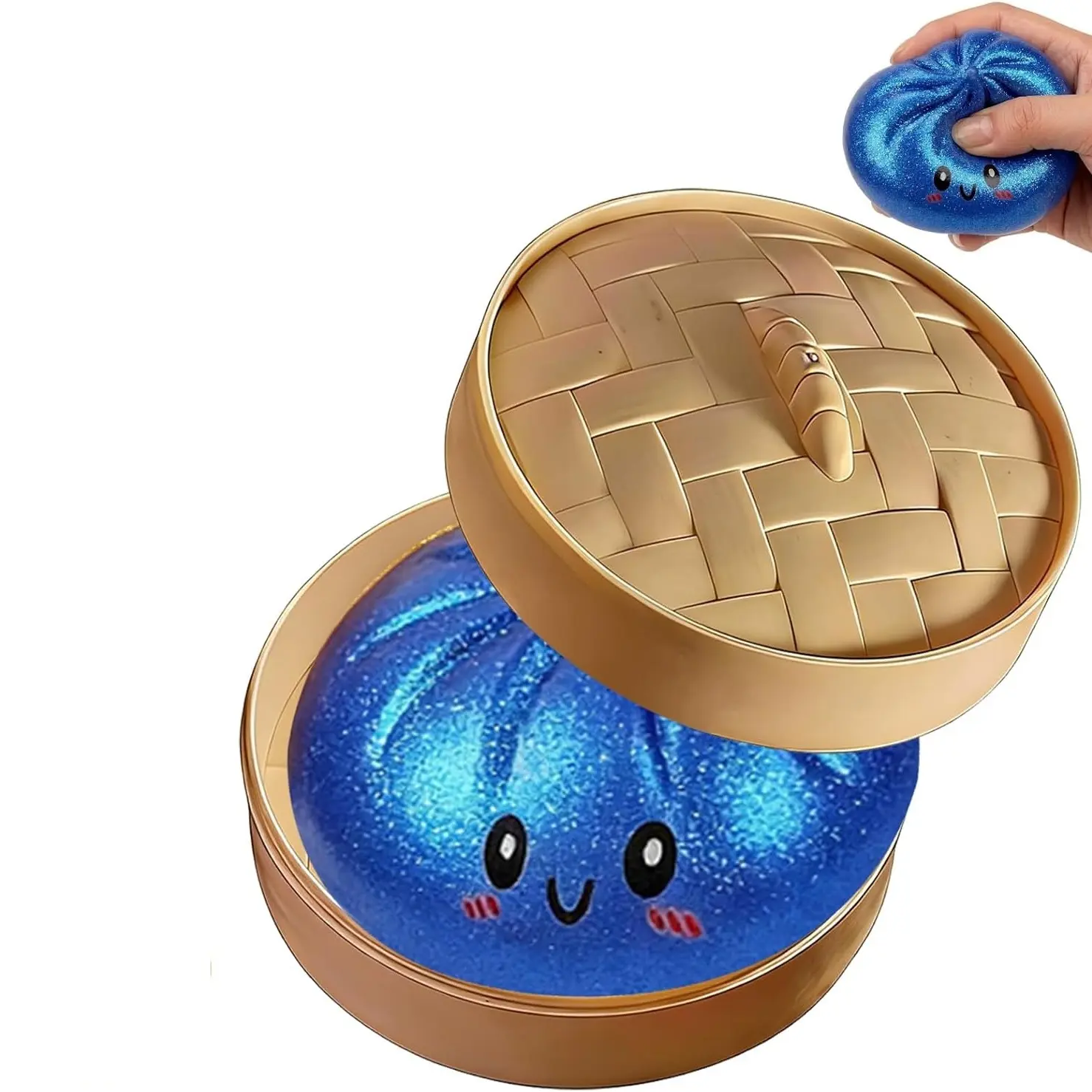 Bright Blue Dumplings