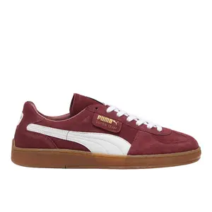 PUMA Mens Super Team Suede Lace Up Sneakers Shoes Casual - Red