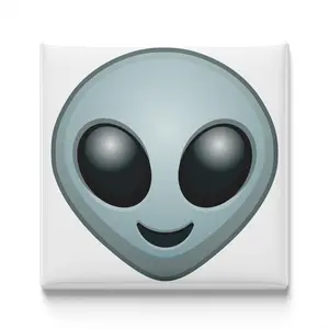 Alien Emoji Magnet