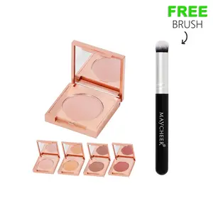 MayCheer Colored Clay CC Undereye Corrector with Free Brush for Flawless Makeup Application - Perfect for Undereye Correction & Even Complexion