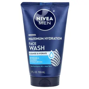 Nivea Men, Maximum Hydration Face Wash, 5 fl oz (150 ml)