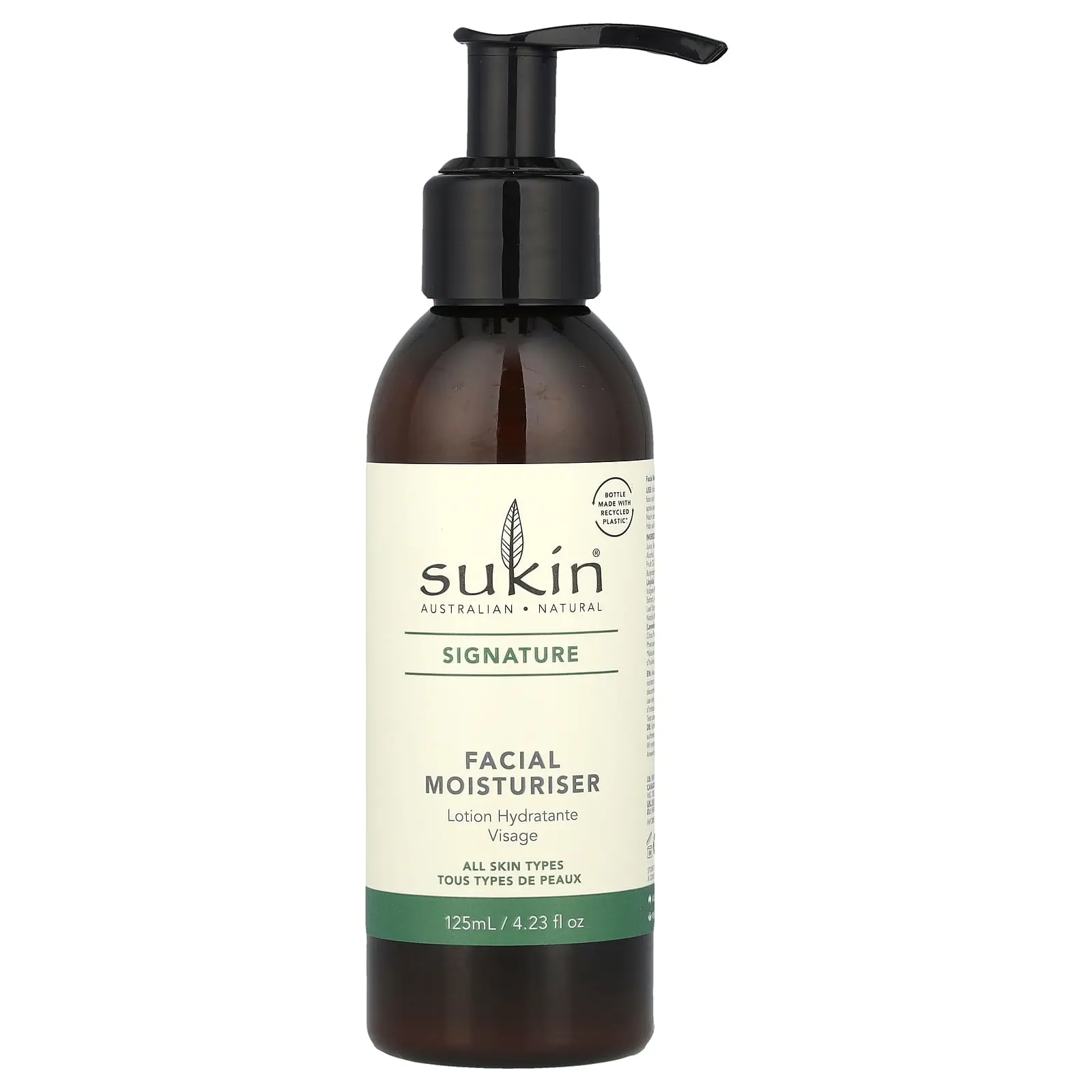 Sukin Signature, Facial Moisturiser, 4.23 fl oz (125 ml)