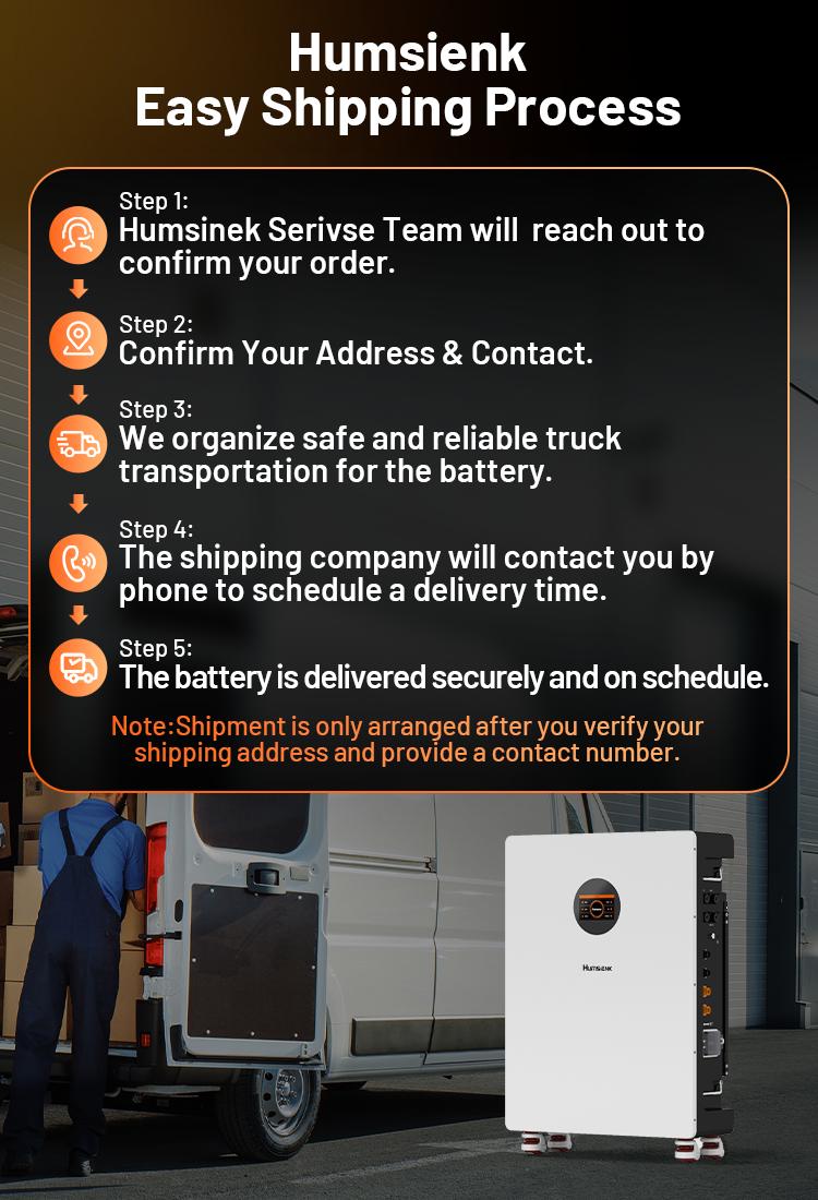 【2PACK】【Truck Delivery】HumsiENK 48V 314Ah LiFePO4 Lithium Battery - Offgrid power & Solar System Compatible, Bluetooth, Active Balancing, Wall-Mounted, 16kWh,  LCD Monitor, Grade A Cells, 15000+ Cycles, 10-Year Lifespan for Home Energy Storage