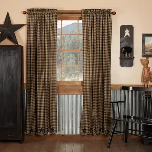 Blackstone Farm Star Panel Curtains