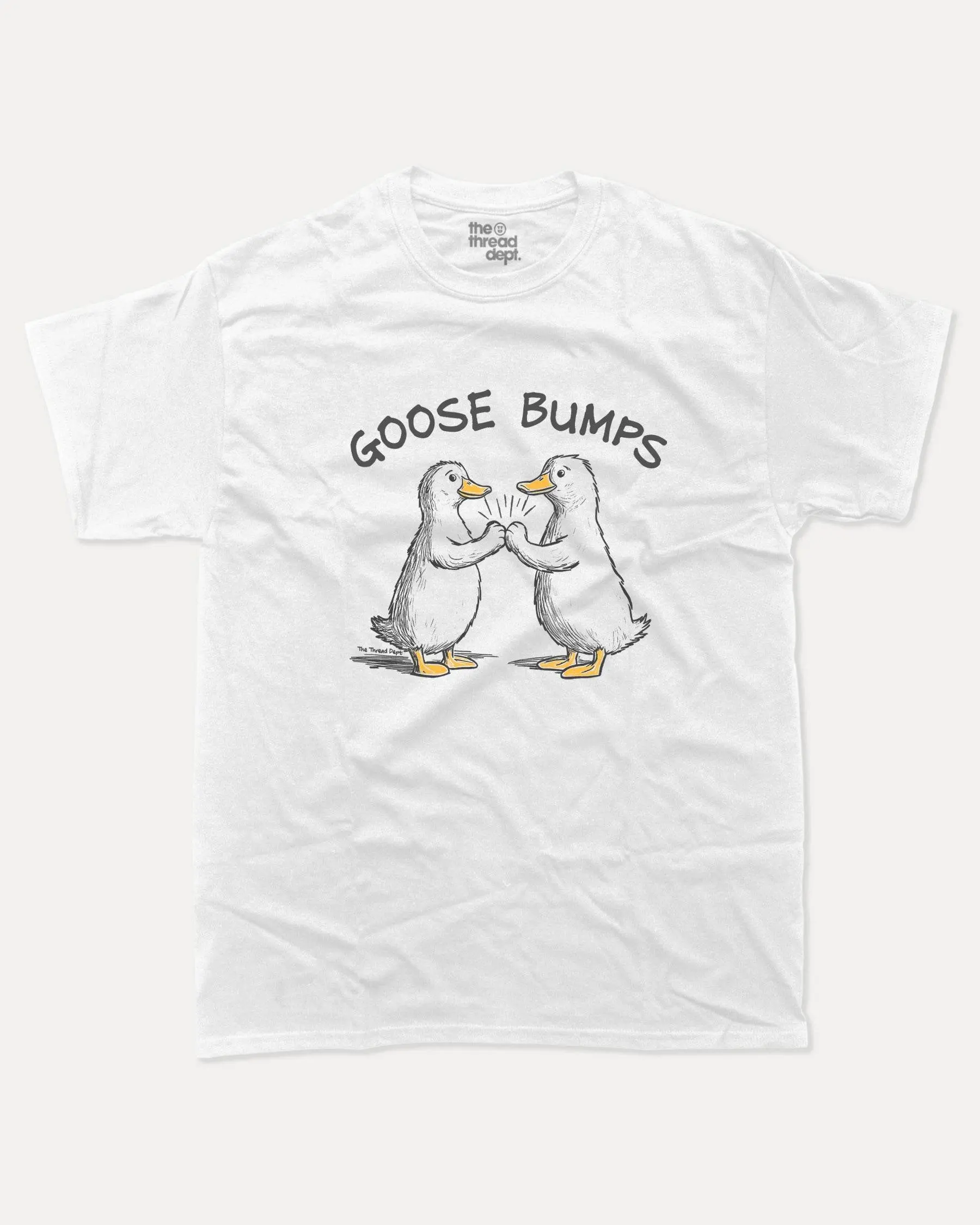 Funny Goose Graphic Tee - Goose Bumps