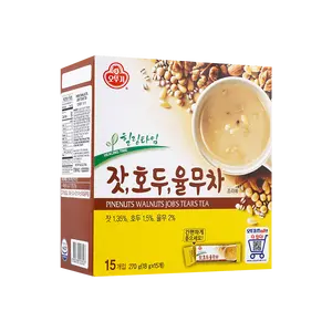 OTTOGI Korean Pine Nut Walnut Job's Tears Tea 270g - Healthy Grain Beverage for Energy & Wellness