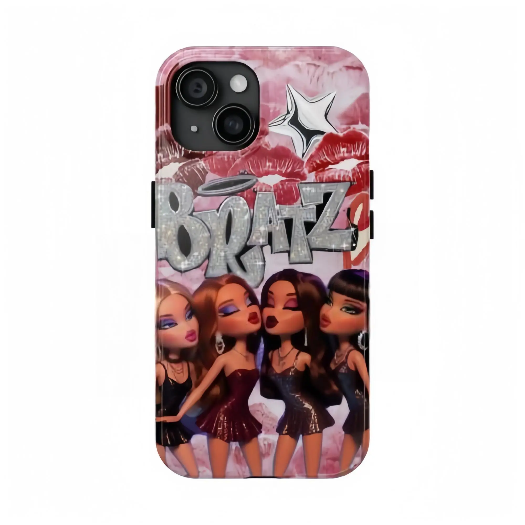 Bratz iPhone 17, Pro Maxケース B-Bratz Girl Phone Case|Y2k Girl Phone Case|Gifts For Women |Cartoon