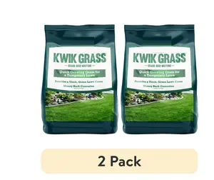 (2 pack) Kwik Grass Seed Mix, for Sun to Partial Shade, 3 lb.
