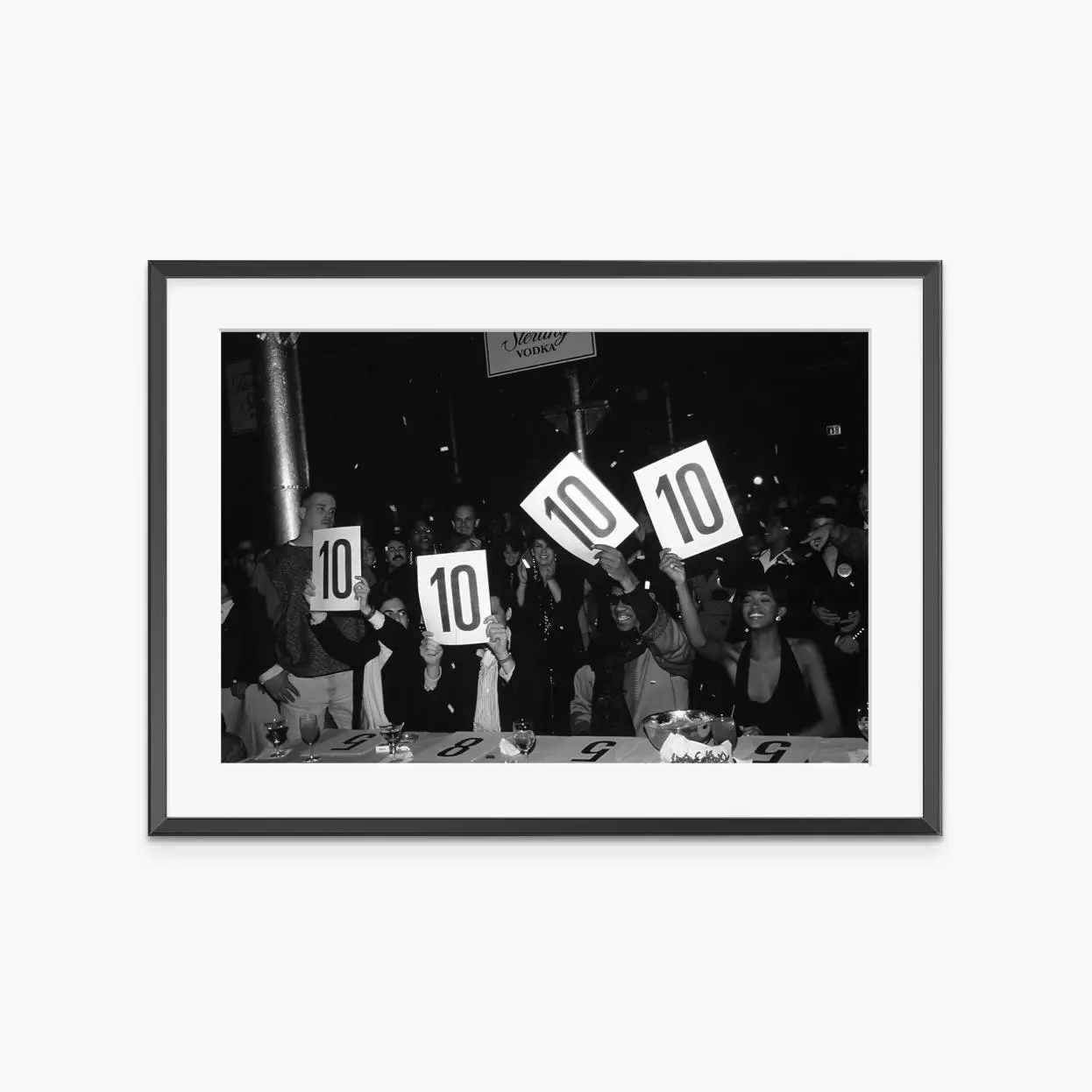 Tens Across the Board, Photography Prints, Ballroom Culture, Retro Wall Art, Fashion Poster, Black and White Prints, Museum Quality Wall Art, Perfect Fit, Ultimate Comfort, Must-Have Basic, Always Handy