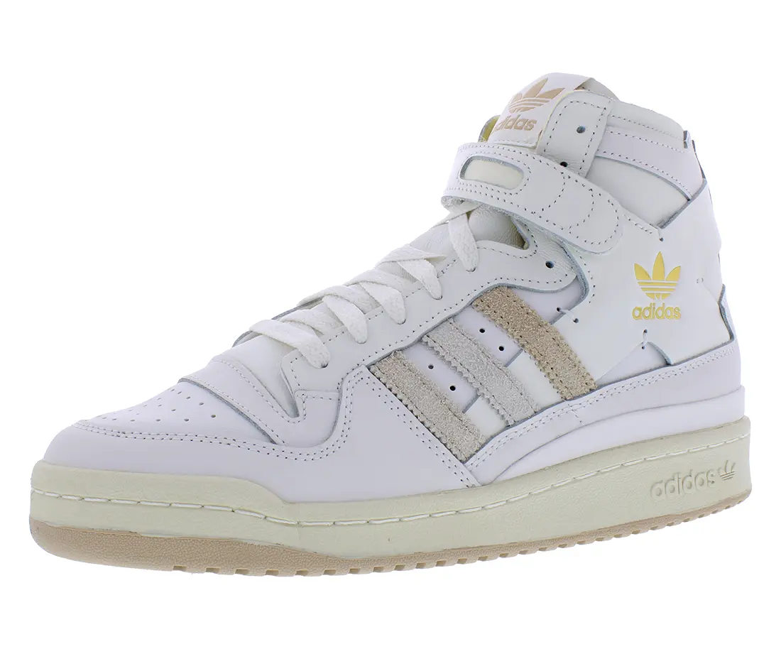 Adidas Forum 84 High Men's Athletic Trainer, Men's Sports Shoes, Premium Sneaker Footwear for Casual & Sports Activities, Closed, Fabric, Running