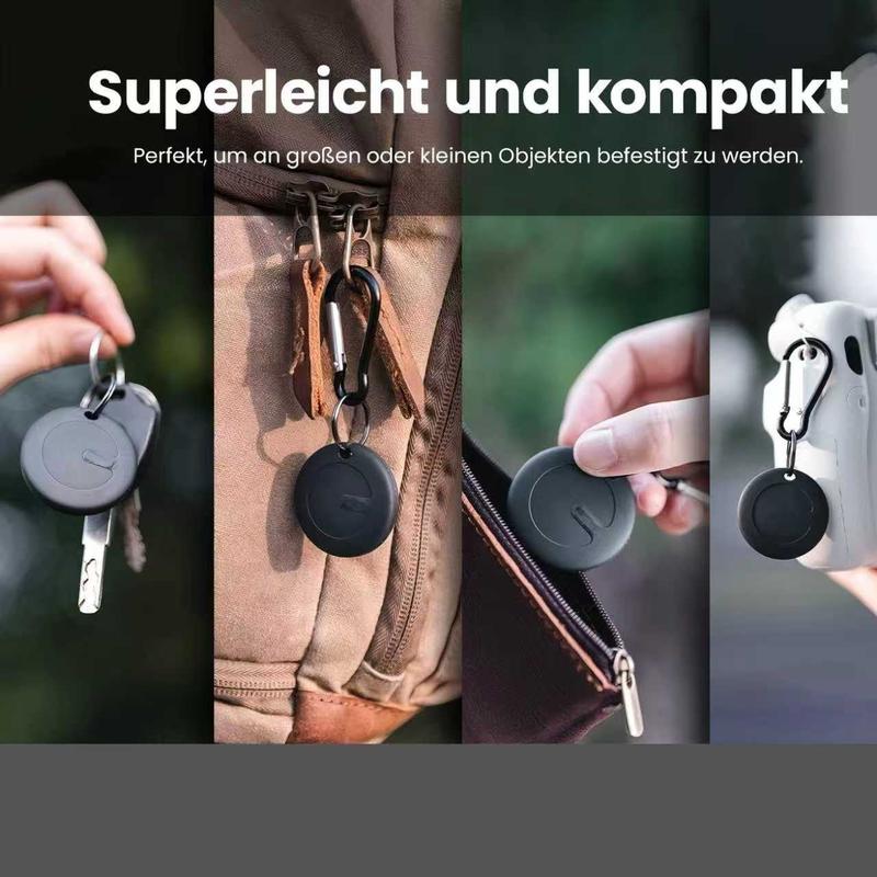 Auto Gps tracker for Android mit,2PCS/4PCS Bluetooth-tracker,GPS Tracker for Vehicles,Smart Tag GPS Locator Tracking Device,ltem Finder for Pets/car/Brieftasche/Fahrrad/key,Black