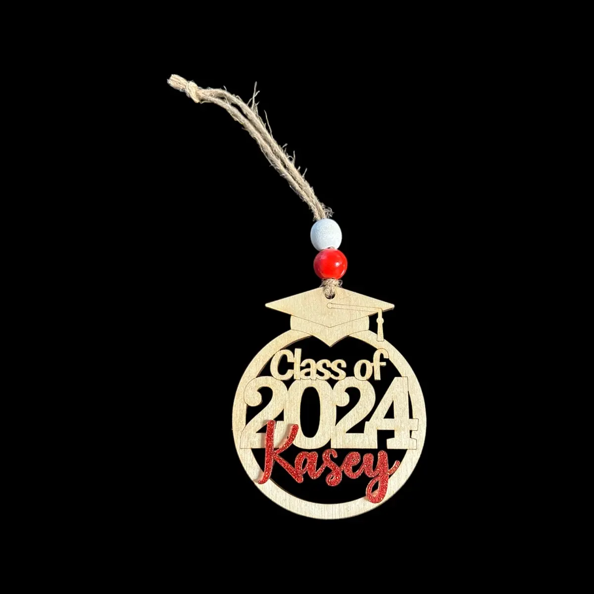 Senior 2025 Ornament or Car Charm, Graduate Gift
