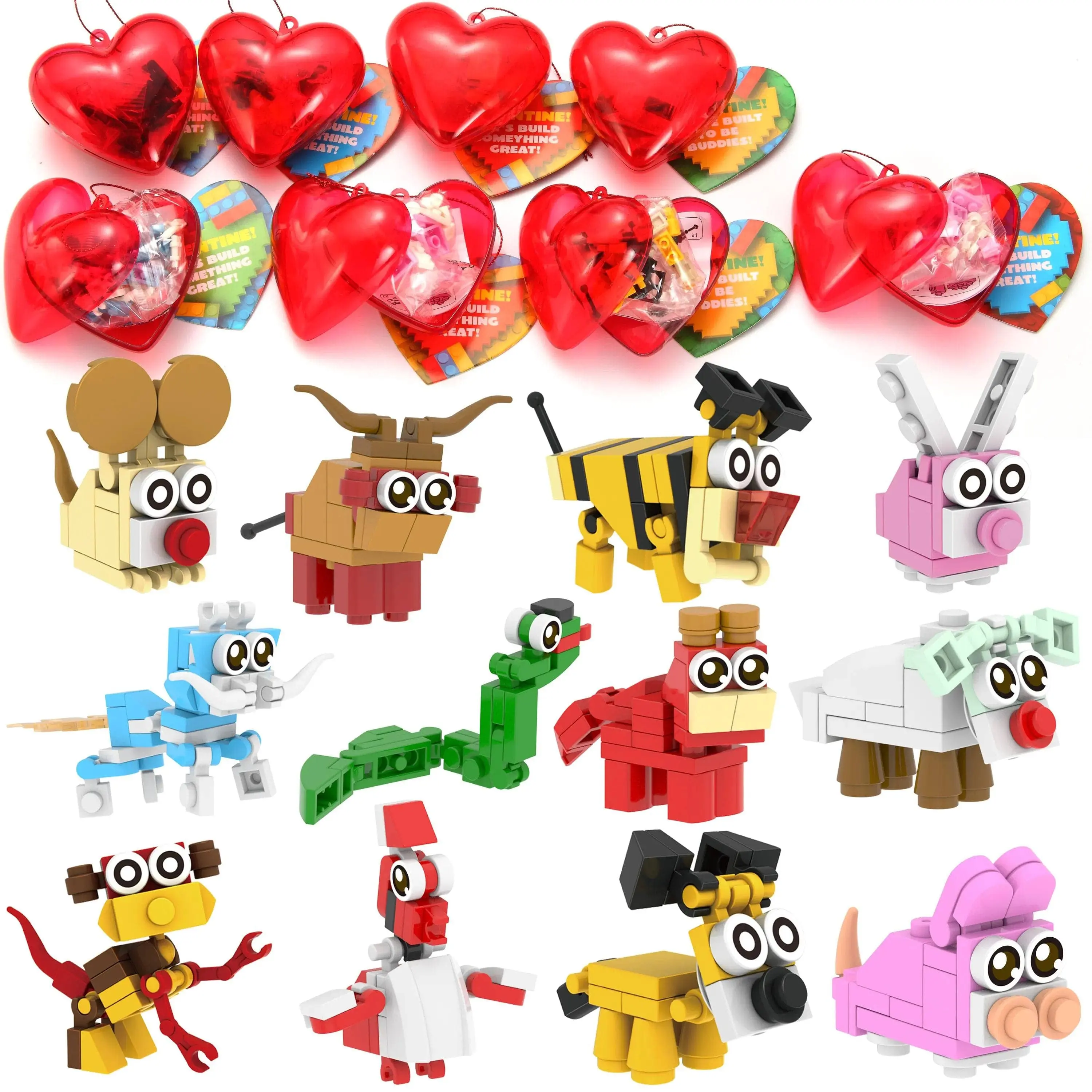 26 pcs Animal Building Blocks