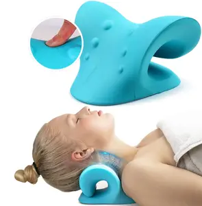 Ergonomic Neck Pillow, Neck Hump Corrector, Neck Curve Corrector, Cervical Spine Alignment, Neck and Shoulder Relaxer for Pain Relief