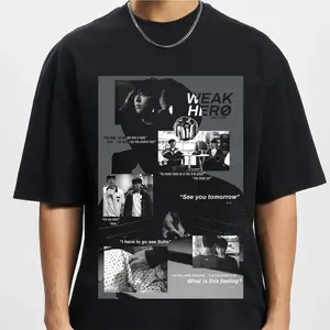 Weak Hero Class T-Shirt – Korean Webtoon Action Graphic Tee