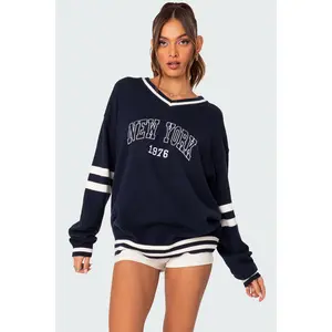 90S In New York Oversized Sweater