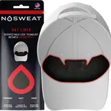 NoSweat Hat Sweat Liner 3-Pack - Patented SweatLock Technology, Lightweight Design, Hypoallergenic, Instantly Absorbs Sweat, Protects against makeup stains