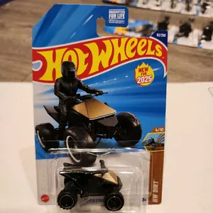 Hot Wheels L Case 2025 Tesla Cyberquad New for 2025 Series 4/10 HW Dirt Collectible Toy Car