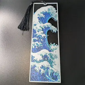 3D Printed Wave Bookmark