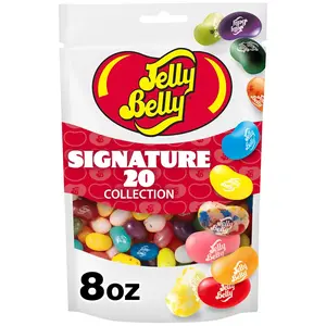 Jelly Belly Signature 20 Collection Jelly Beans, 1 Pouch, Premium Jelly Beans for the Flavor Aficionado, Assortment May Vary, 8 oz