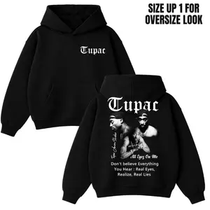 2Pac Rapper Hoodie – Classic Rapper Graphic Sweatshirt Featuring Tupac Shakur – Hip Hop Culture Fashion,perfect for streetwear gift for all, dailywear outfit