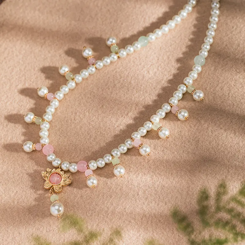 Ancient Style  Hanfu  Accessories Simple Soft  Chinese Style Retro Spring Summer Fairy  Han Element necklace