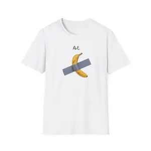 Banana Tape Shirt - Art Banana Shirt - Art Banana Tee - Duct Tape Banana Shirt - Funny Banana Shirt - Taped Banana - Banana Tape - Banana Meme - Funny Shirt
