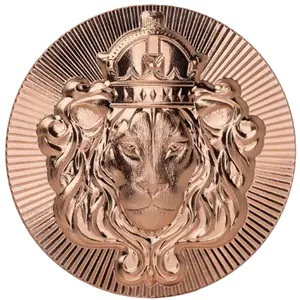 1 oz Copper Scottsdale Mint Lion Stacker