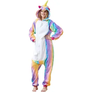 Adult Unicorn Onesie Animal Pajamas Helloween Costume SSGJZZ