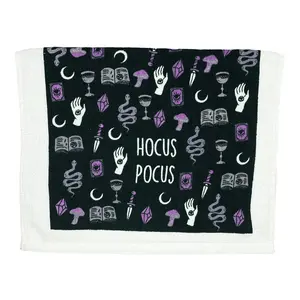 Hocus Pocus Funny Scary Spooky Magic Tea Towel Funny Dish Towels Soft Adsorbent Tea Towel