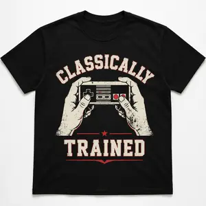 Classically Trained Gamer Shirt, Funny Video Game