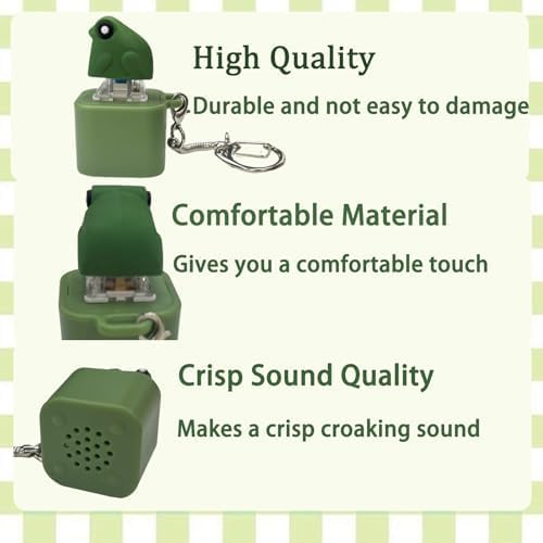 5PCS Lizard Button Keychain-USB-C Rechargeable Keychain,Adults Keyboard Clicker Reliever with Lights, Portable Anxiety Relief Toy