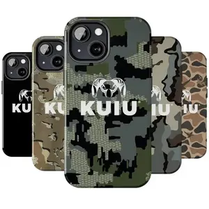 Kuiu Pattern Hunting Camouflage Tough Case For iPhone - Rain Forest Ku!u Phone Cover
