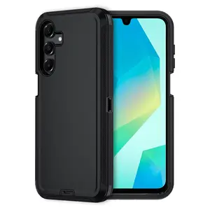 Entronix Case Compatible with Galaxy A16 - Triple-Layer Heavy Duty Protection
