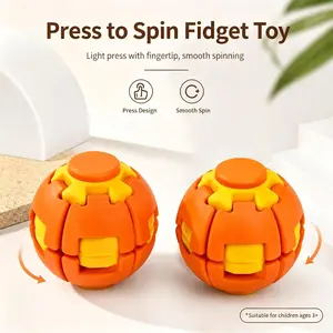 Buy one get one free Push Rotate Fidget Ball - 3D Spiral Stress Relief Toy, Pocket EDC Fidget for Kids, Adults with ADHD Anxiety (Party Gift for Home & Festive Supplies)