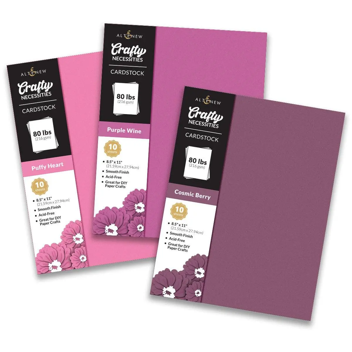 Crafty Necessities: Rose Petal Cardstock Bundle