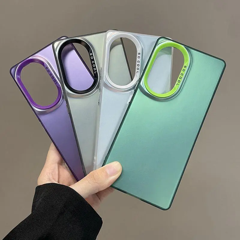 For Honor 200 Case Honor 200 lite Phone Case Honor 200 Pro Cover Shockproof S Protection Back Cover Anti-fingerprint IMD