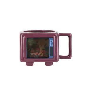 Adult Sesame Street Heat Reveal TV Shape Mug Adult Sesame Street Heat Reveal TV Shape Mug