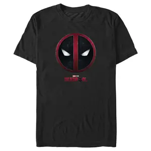 Men's Marvel: Deadpool & Wolverine Deadpool Emblem T-Shirt