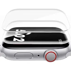 2 Pack Tempered Glass Screen Protector 42mm for  Watch Series 11/10, Full Screen Coverage, Anti-Scratch, Bubble Free, ,  iWatch Film