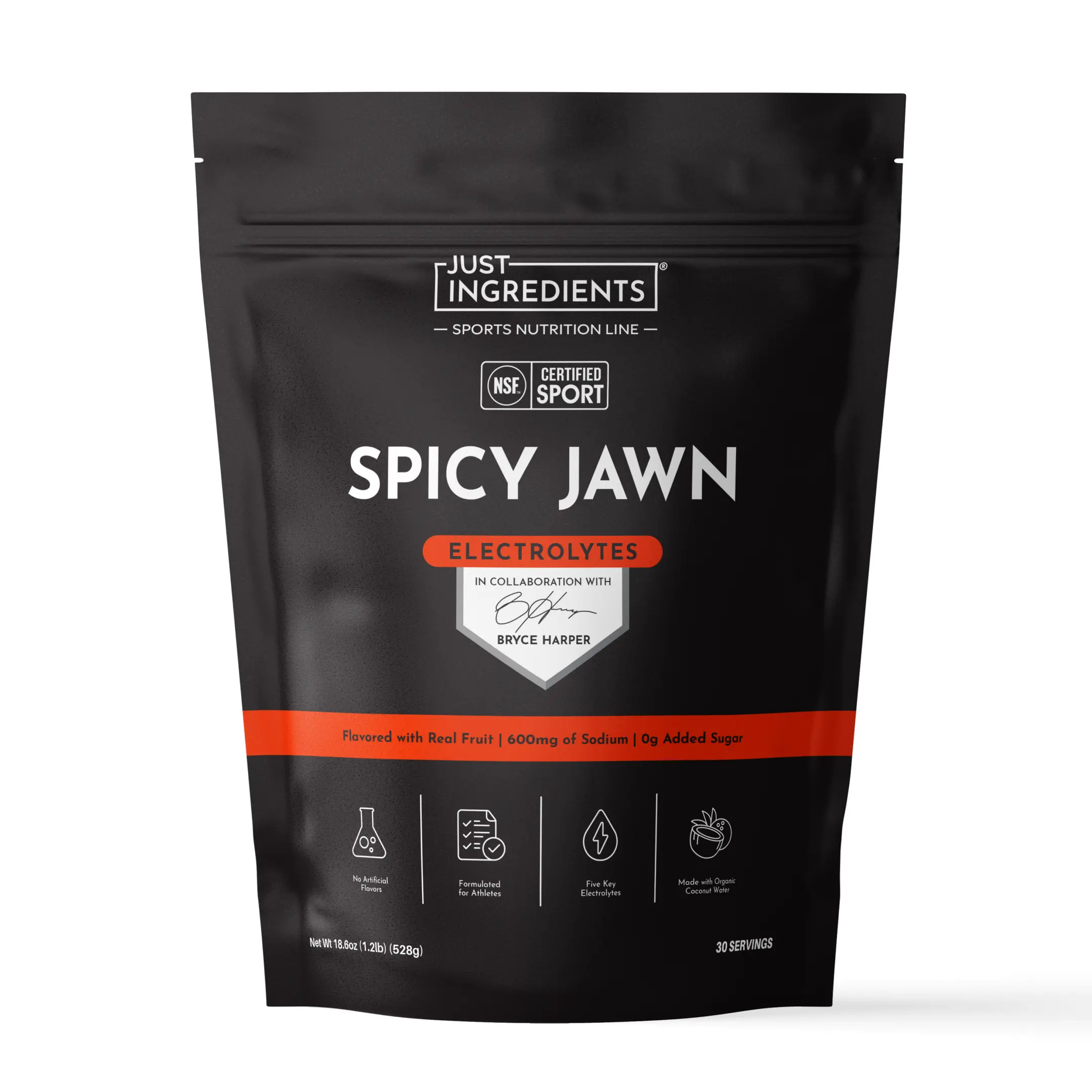 Just Ingredients - Bryce's Spicy Jawn Electrolytes Just Ingredients - Bryce's Spicy Jawn Electrolytes