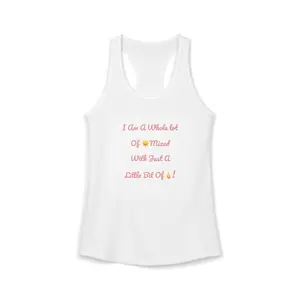 Women's Ideal “Funny Sunshine razorback Tee”