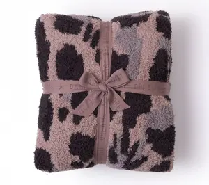 Barefoot Dreams CozyChic Exploded Leopard Throw 54x72