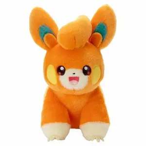 Takaratomy A.R.T.S I Choose You! Pokemon Get Plush Doll Pawmi 9" Orange Bipedal Rodent-Like Pokémon with Yellow Electric Pads on Forepaws