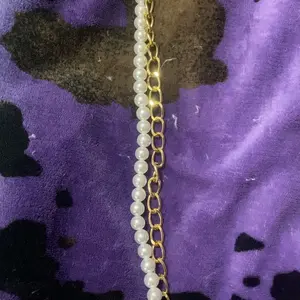 Faux Pearl Decorated Handbag Strap, Fashionable Elegant Chain Strap for Handbag, Shoulder Crossbody Bag, Short Handle Replacement Charms Accessories for Women