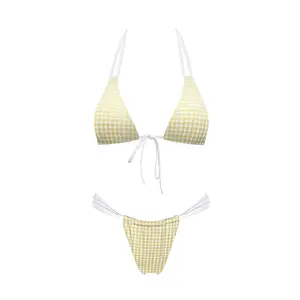 Lemonade Gingham Bikini